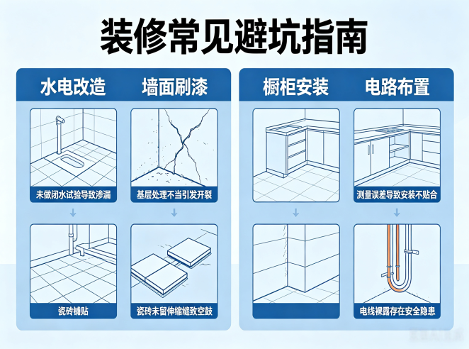 装修常见避坑指南，这些雷区千万别踩